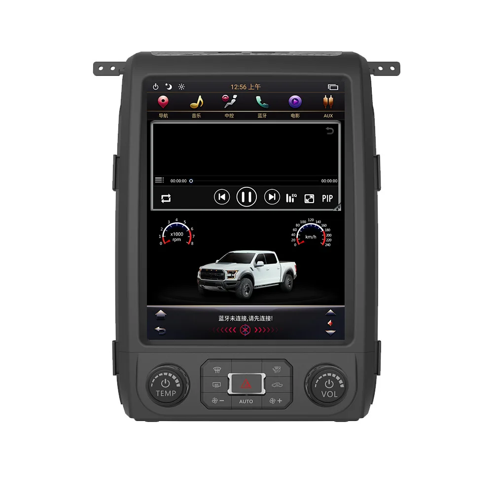 12 1 &quotAndroid 9 0 для Ford F150 2013-2014 с 4 + 64 Гб встроенной Carplay мультимедийный навигатор