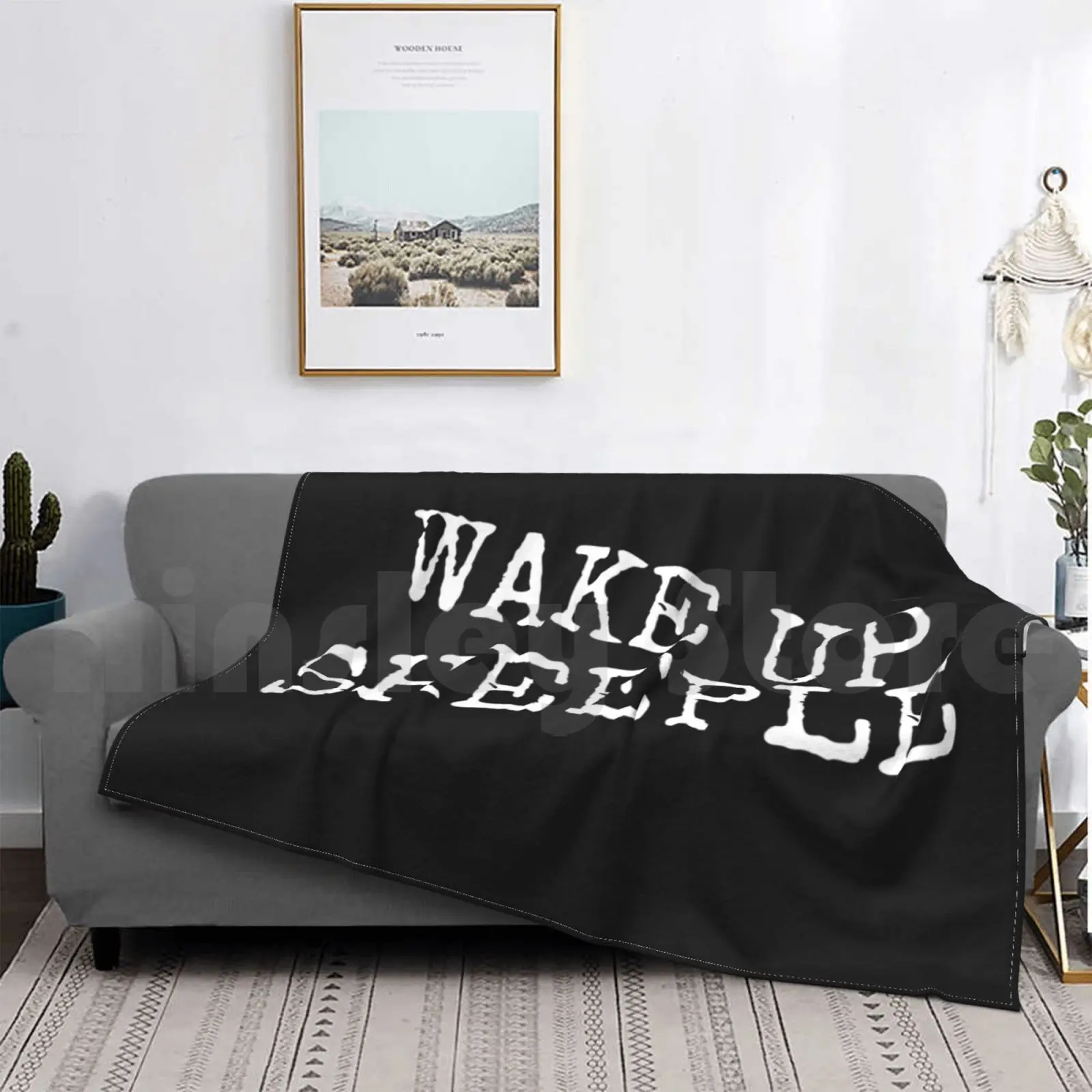 

Blanket Wake Up Sheeple Hat Of Speech Anti Masker Sheeple Wake Up Sheeple We The