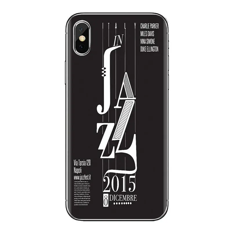 Чехол для телефона Xiao mi 6 A1 Max x 2 5X 6X Red Note 5 5A 4X 4A A4 4 3 Plus Pro Jazz Poster |