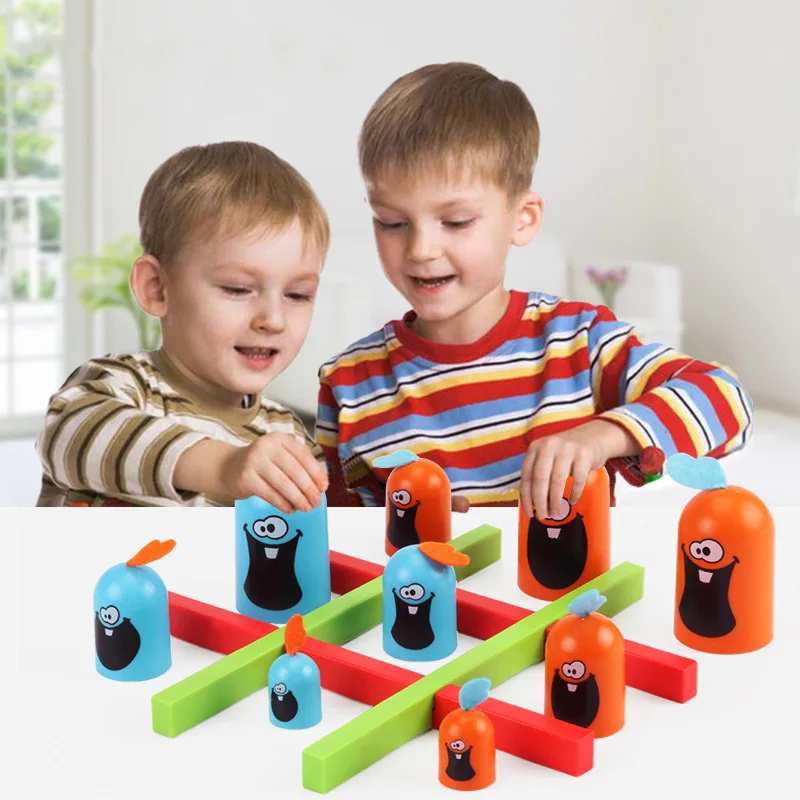 

Gobblet Gobblers Chess Board Game Line Up for Family Parent-Child Party Toys AN88