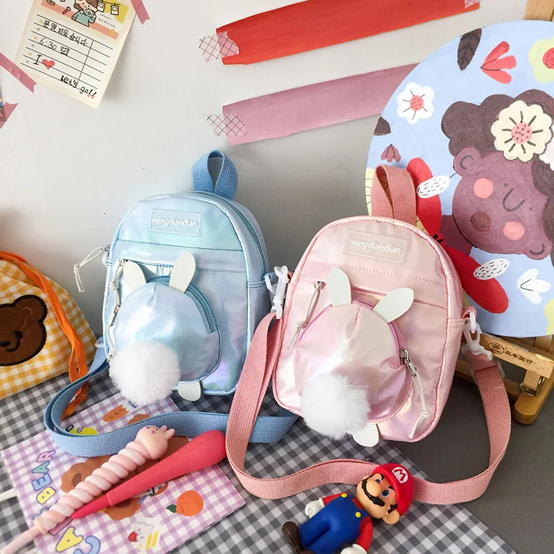 

Rabbit Shape Chain Shoulder Bags Fashion Shoulder Messenger Bag Laser PU Leather Ladies Purse Women Crossbody Handbag
