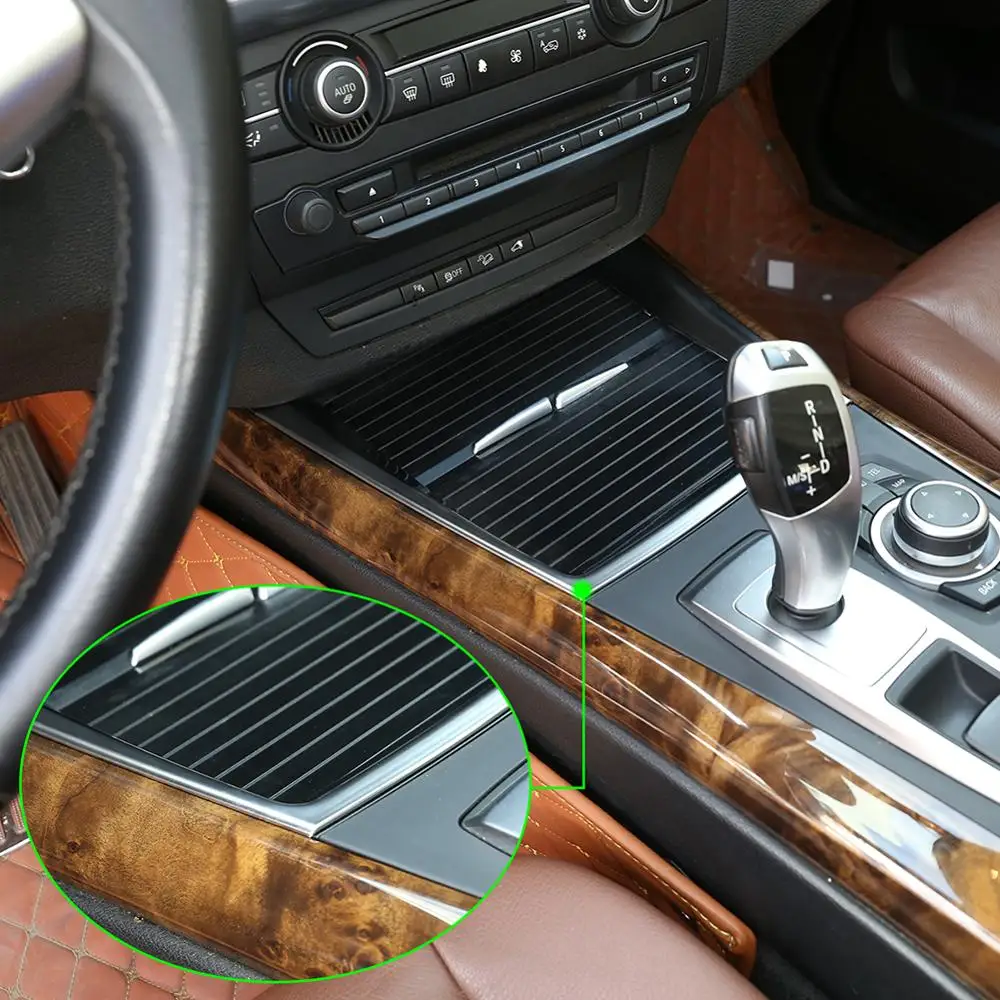 

Наклейка на рамку для подстаканника автомобиля BMW X5 E70 2008-2013, 1 шт.