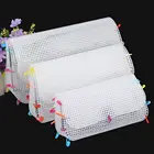 Креативная плетеная пластиковая сетчатая ткань для изготовления сумок сделай сам, сумки ручной работы, плетеный материал, крючки с защелкой, новые стильные товары для рукоделия