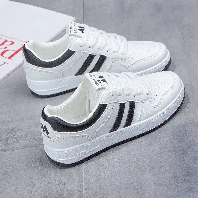 

Spring Trend Casual Women Sneakers Ins Fashion Comfort Hard-Wearing Platform Solid Color Lady's Shoes