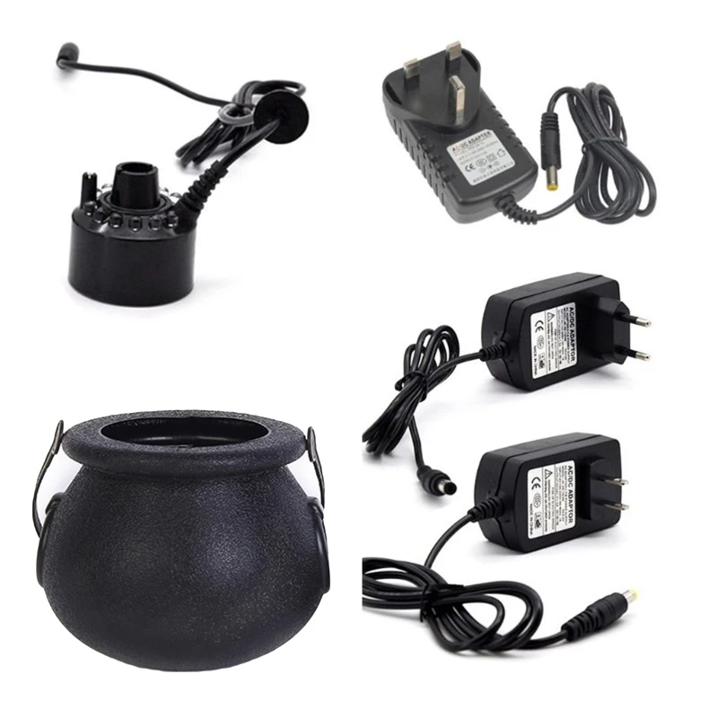 Американская/Европейская/Британская вилка Хэллоуин ведьма банка для создания