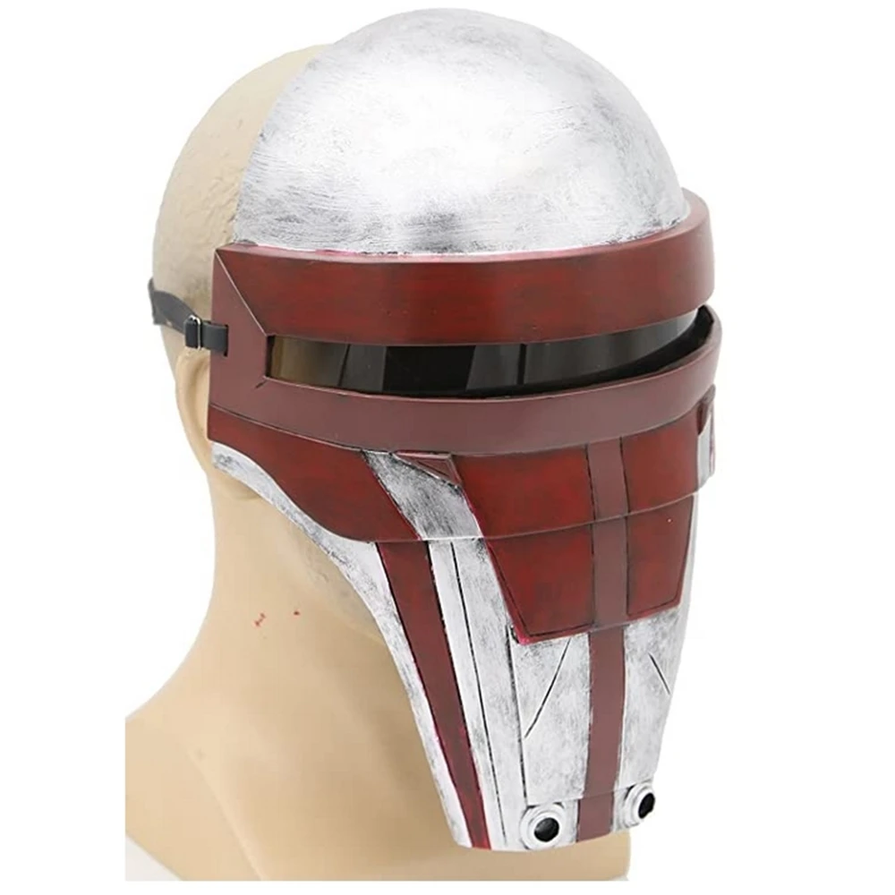 Coslive SW Darth Revan маска на половину лица Регулируемый шлем реквизит для косплея