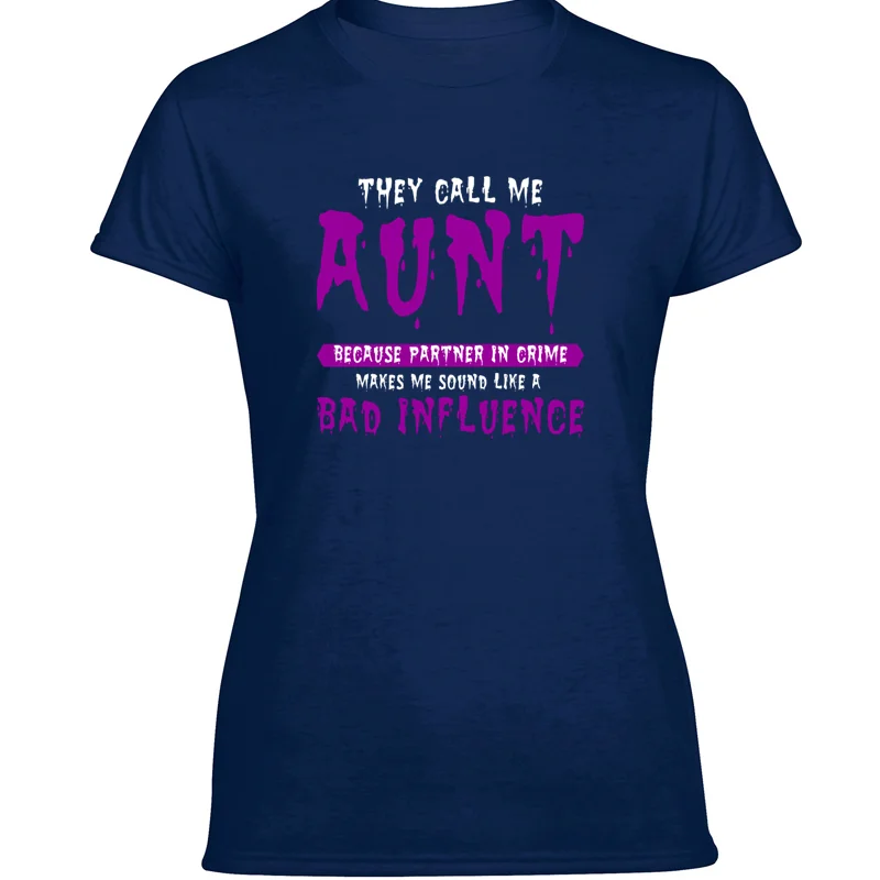 Облегающая Мужская футболка с надписью New Me Aunt и Partner Is Crime Стильная мужская