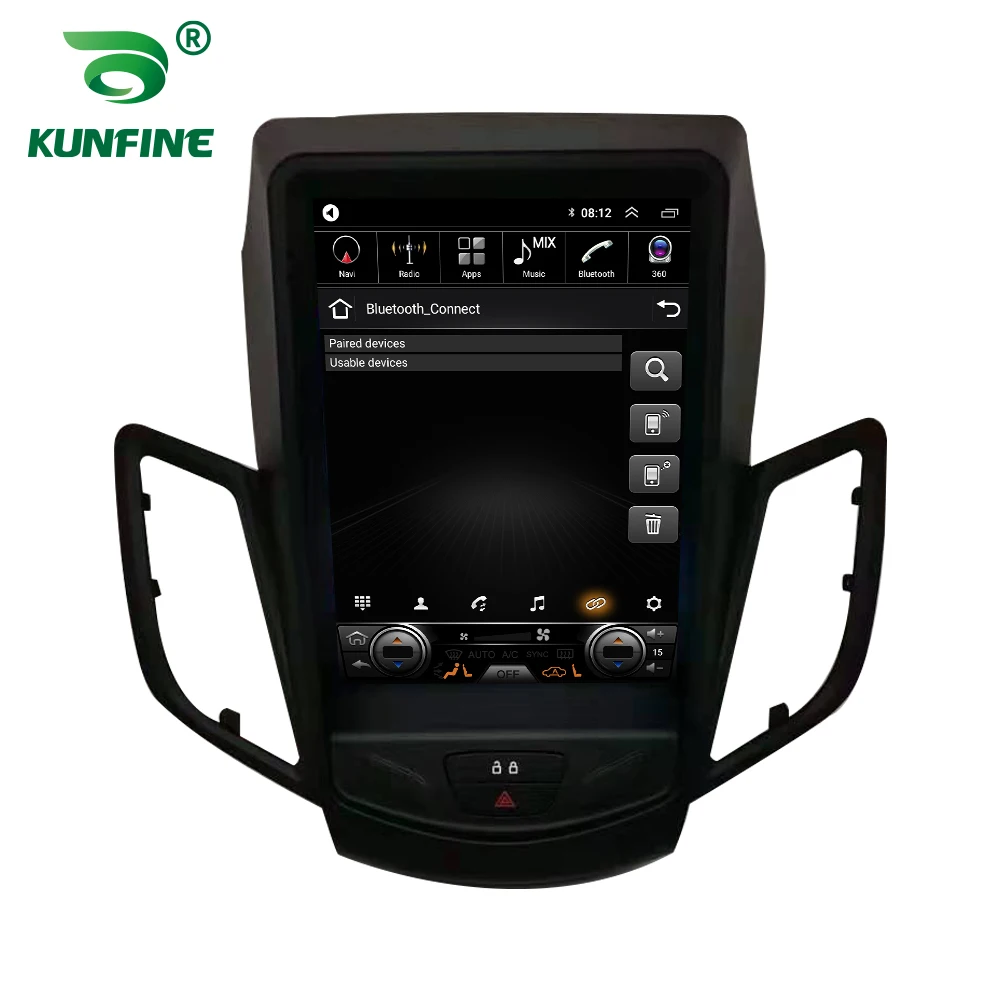 Экран Tesla Android 10 0 4 Гб RAM 64GM ROM Восьмиядерный автомобильный DVD GPS плеер Deckless Car Stereo для