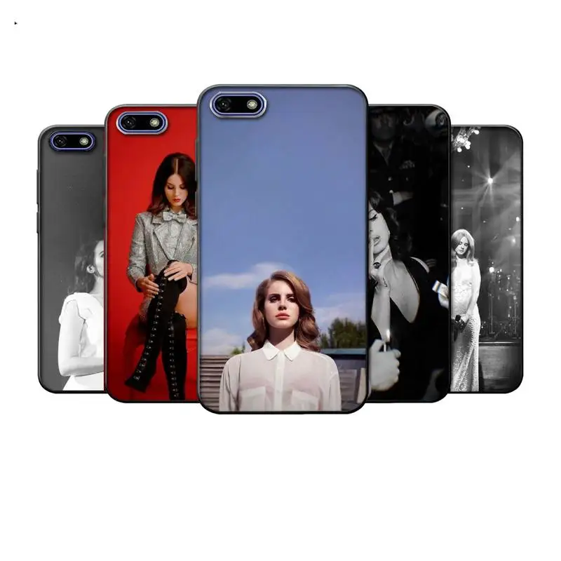 

Fashion pretty Lana Del Rey Phone Case For Xiaomi Mi5 Mi6 Mi8 Mi9 Mi10 F1 X Se Lite Pro Note Mix 2 3 10 Cover