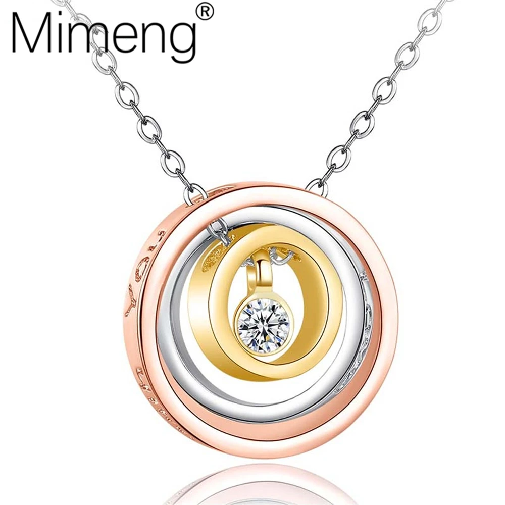 Mimeng модное ожерелье с подвеской на заказ подарок для мамы многослойный