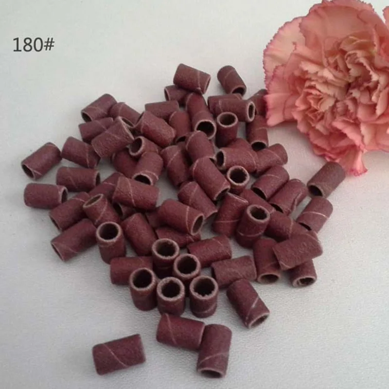 Шлифовальное кольцо для ногтей 100 шт./компл. шлифовальная головка полировщик