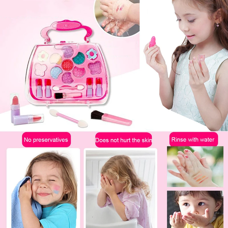 Искусственный туалетный столик принцессы для девочек игрушка макияжа Косметика