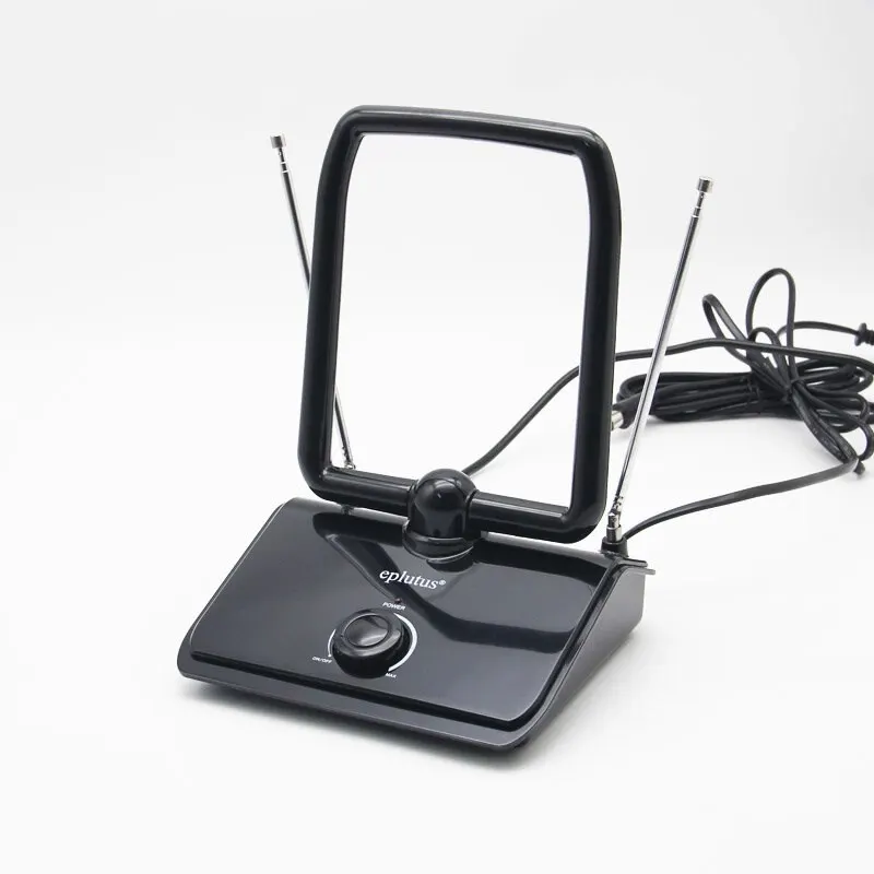 Антенна для цифрового ТВ Eplutus ATN-07 кабель 2метра FM/VHF/UHF питание АС 230V/50Hz |