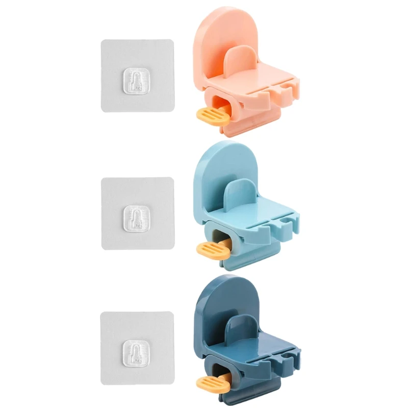 

Wall Rolling Toothpaste Tube Dispenser Multifunctional Toothbrush Hanger Facial Cleanser Squeezer Bathroom Accessories