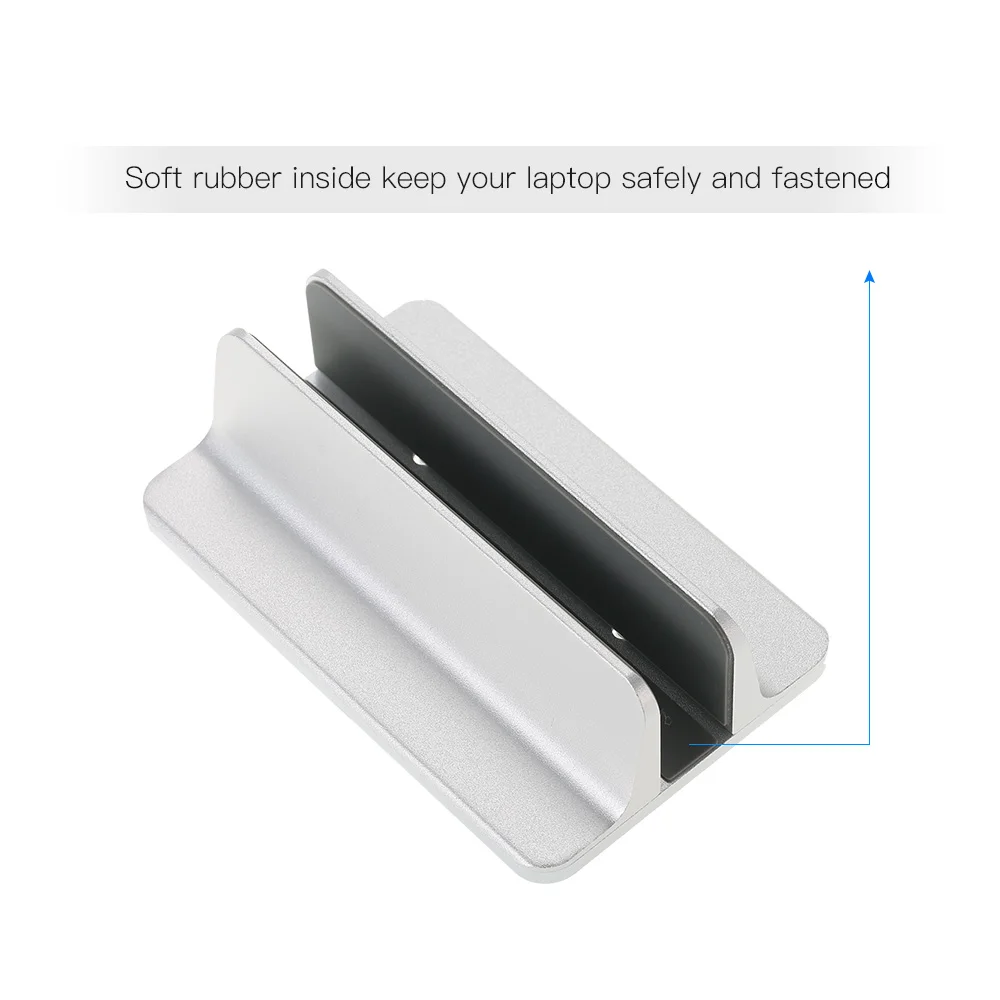 Регулируемая вертикальная подставка для ноутбука из алюминиевого сплава