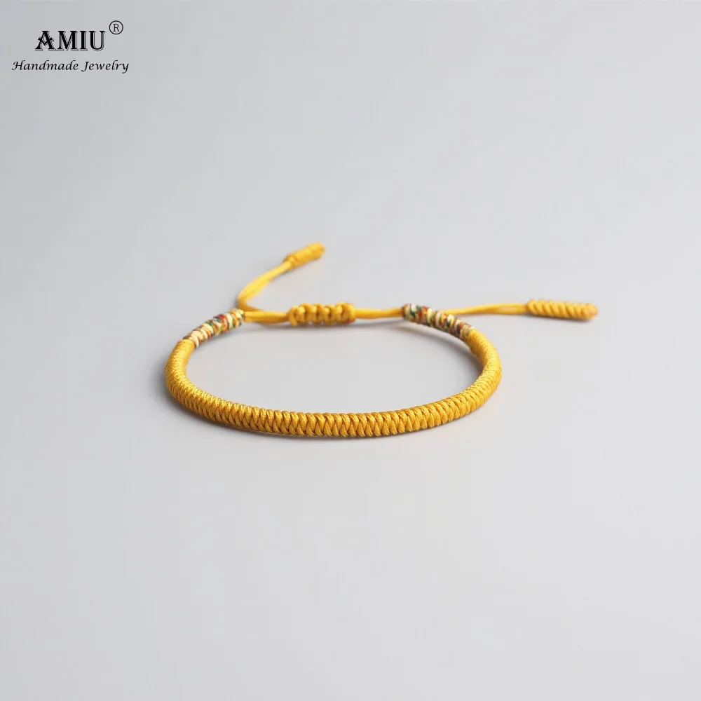 AMIU многоцветный Тибетский буддизм любовь Тибет браслеты и для женщин мужчин