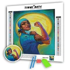 Алмазная вышивка круглая 5D