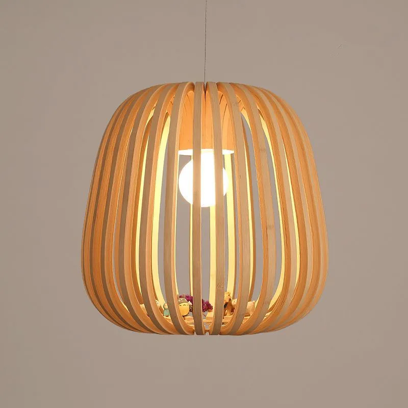 Бамбуковый Плетеный ротанговый абажур подвесной светильник деревенский