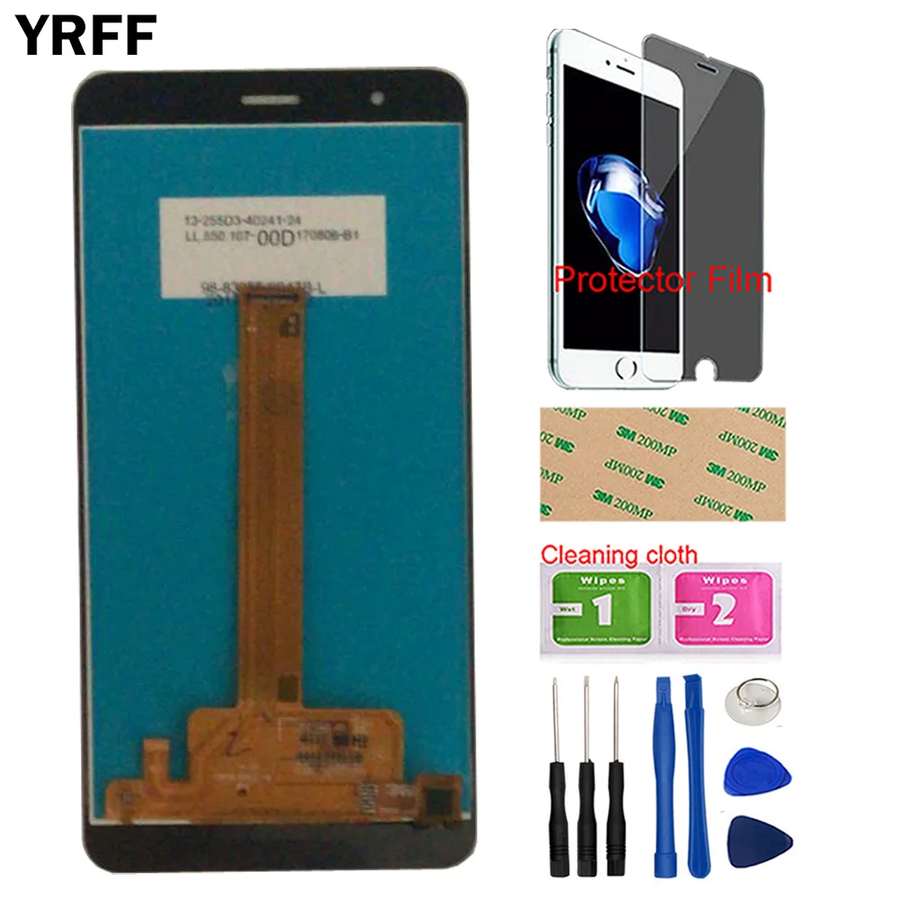 ЖК дисплей 5 ''для Fly Cirrus 9 FS553 FS 553 с сенсорным экраном и дигитайзером экран