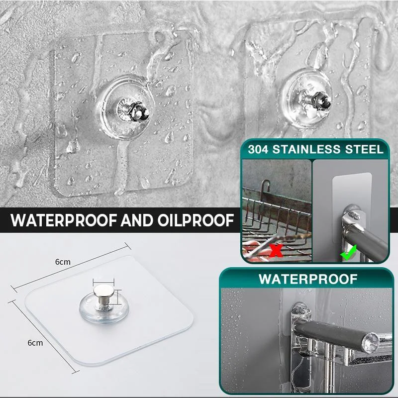 

10pcs Punch-Free Wall Screws Adhesive Stickers Non-Marking Hanging Wall Picture Hook Kits Home Invisible Traceless Drywall Nails