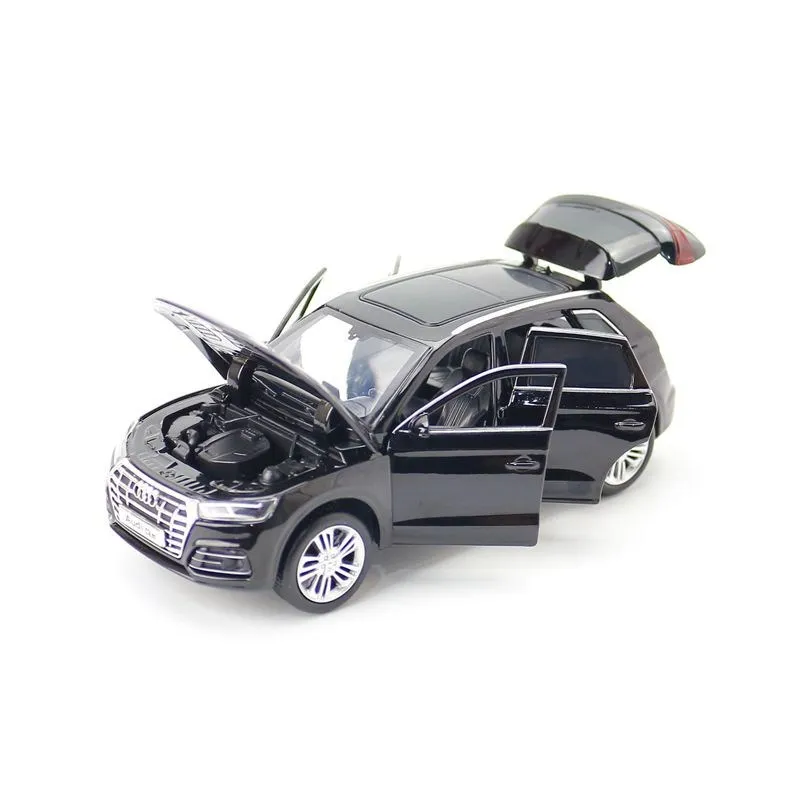 1/32 Новинка Audi Q5 SUV литая модель металлический Автомобиль звуковая светильник вая