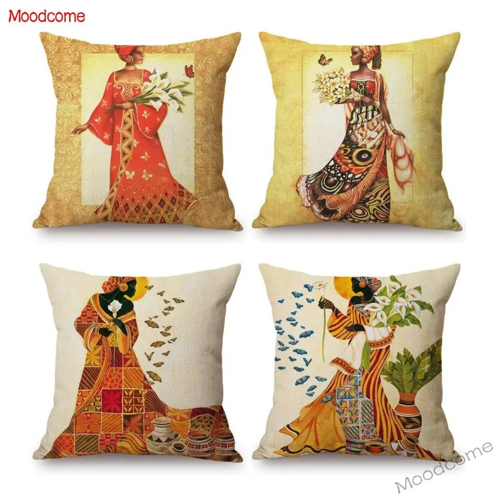 Красивый чехол для дивана желтого цвета с цветочным рисунком|Наволочки| |