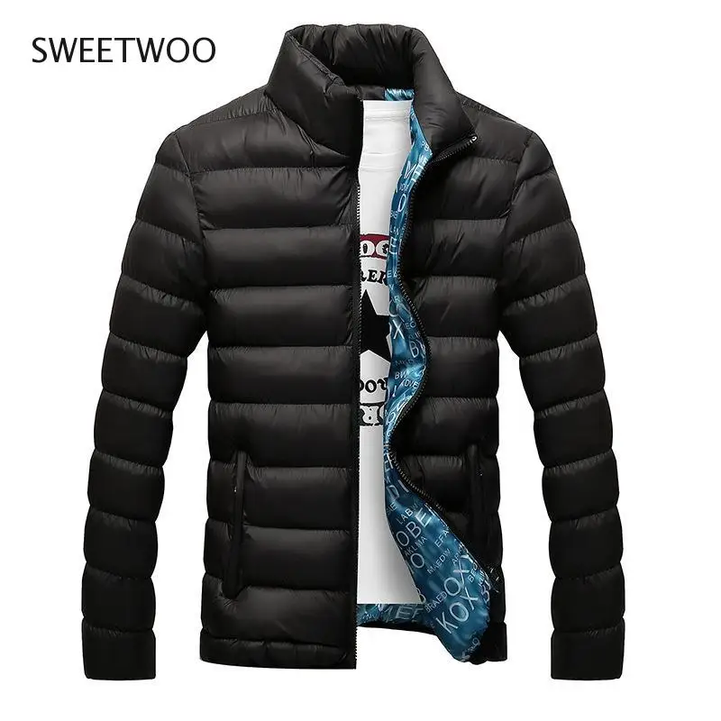 

New Winter Jackets Parka Men Autumn Winter Warm Outwear Brand Slim Mens Coats Casual Windbreaker Quilted Jackets