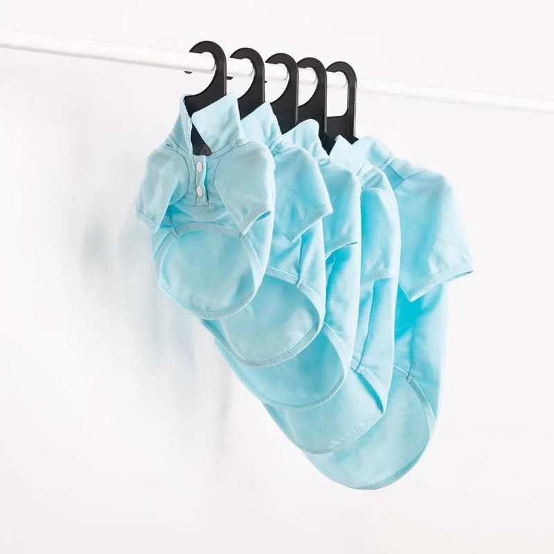 Рубашка-поло для собак ярких цветов одежда домашних животных маленьких и средних