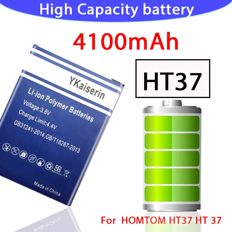 Новый аккумулятор 4100 мАч HT37 большой емкости полная резервная батарея замена для