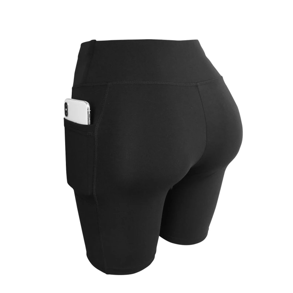 

Women Elegant Sexy Booty Yoga Long Elastic Active Fitness Workout Absorbs Yoga Tummy Control With Side Pockets.