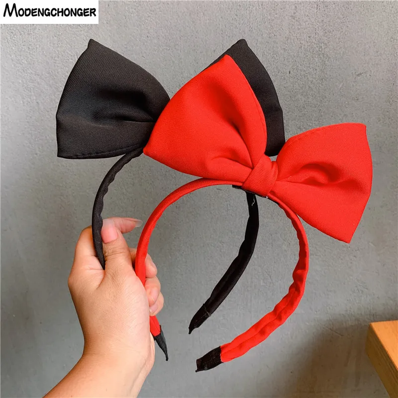 

Fashion Barrette Bow Hairband For Woman Girls Cute Sweet Simple Wash Face Three-dimensional Headband Headwear Hair Accessories