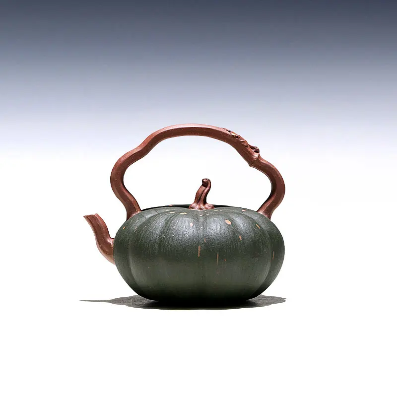 

Not as well joy pot 】 yixing recommended all hand teapot bionic device batter chlorite pumpkin girder 230 cc