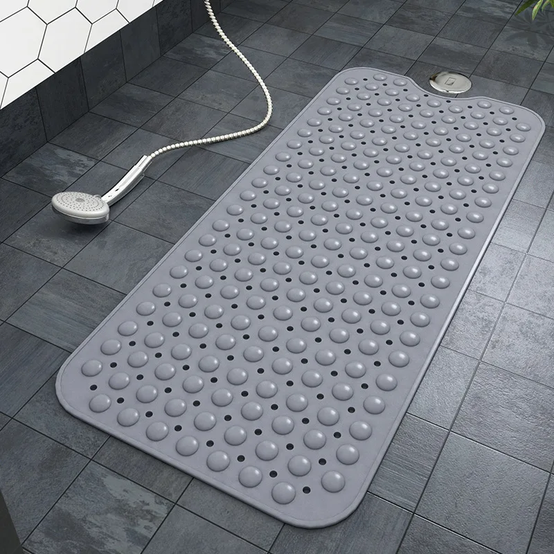 

Large Strong Suction Bathroom Mat Anti Slip Bath Shower Mat PVC Massage Particles Foot Pad Odorless Non-Toxic Bath Mat