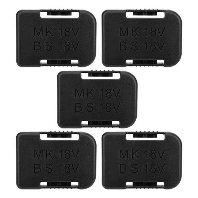 594a 5pcs battery storage rack battery holder case black，blue for 18v fixing devices free global shipping
