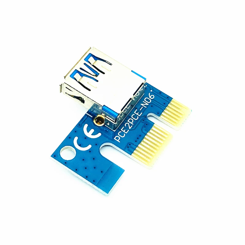 Горячий продавать USB 3 0 PCI E Удлинительный кабель Flex Ribbon 1X к 16X переходника карты