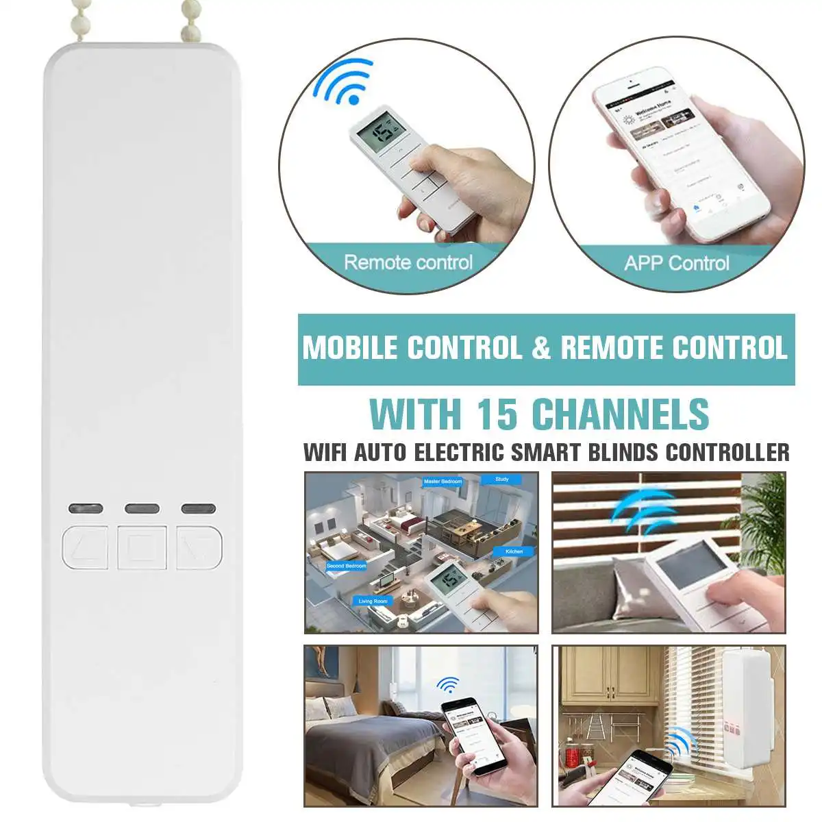 Новинка автоматический комплект для автоматизации рулонных жалюзи Smart Home с