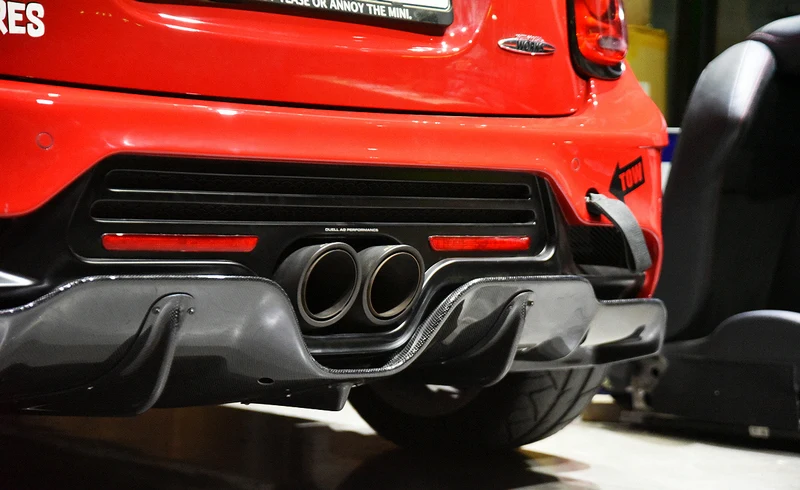 Автомобильные аксессуары для F56 Mini Cooper S DAG Style Ver 2 1 углеродное волокно задний