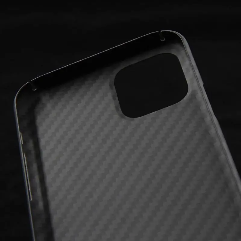 

Suitable For iPhone12 carbon fiber phone case pure protective hard business anti-fall case phone fiber carbon case S2Z0