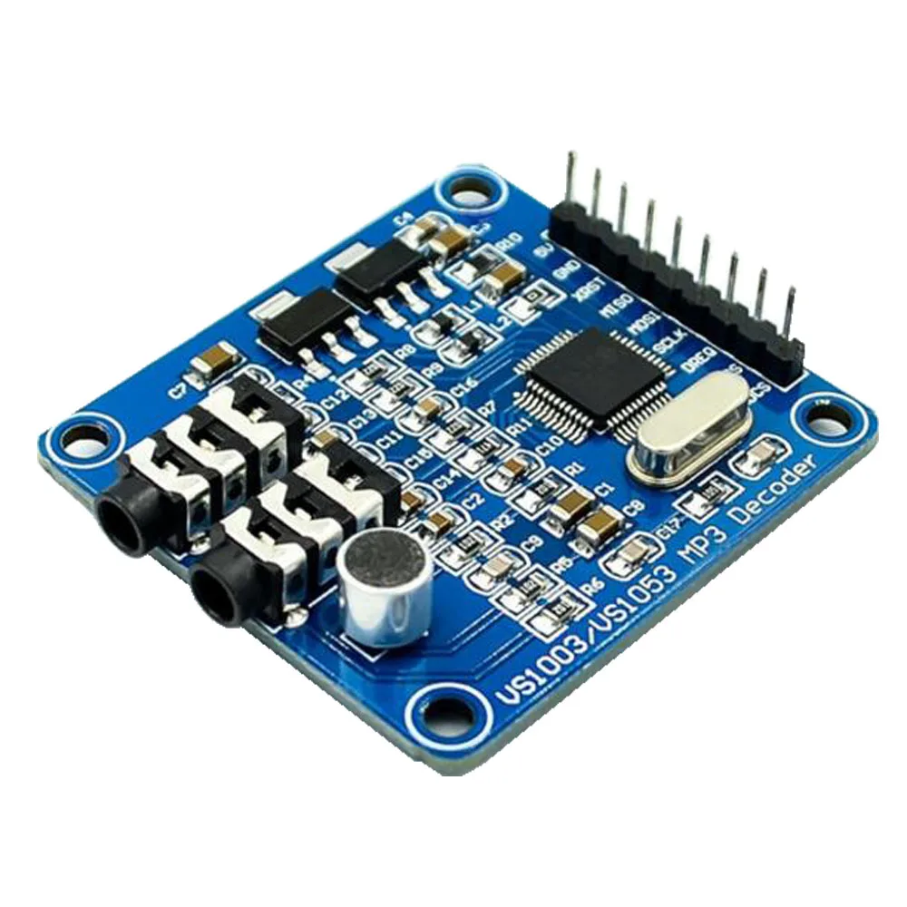 1 PCS VS1003B MP3 Decoder Module with Microphone STM32 Microcontroller Development Board Accessories |