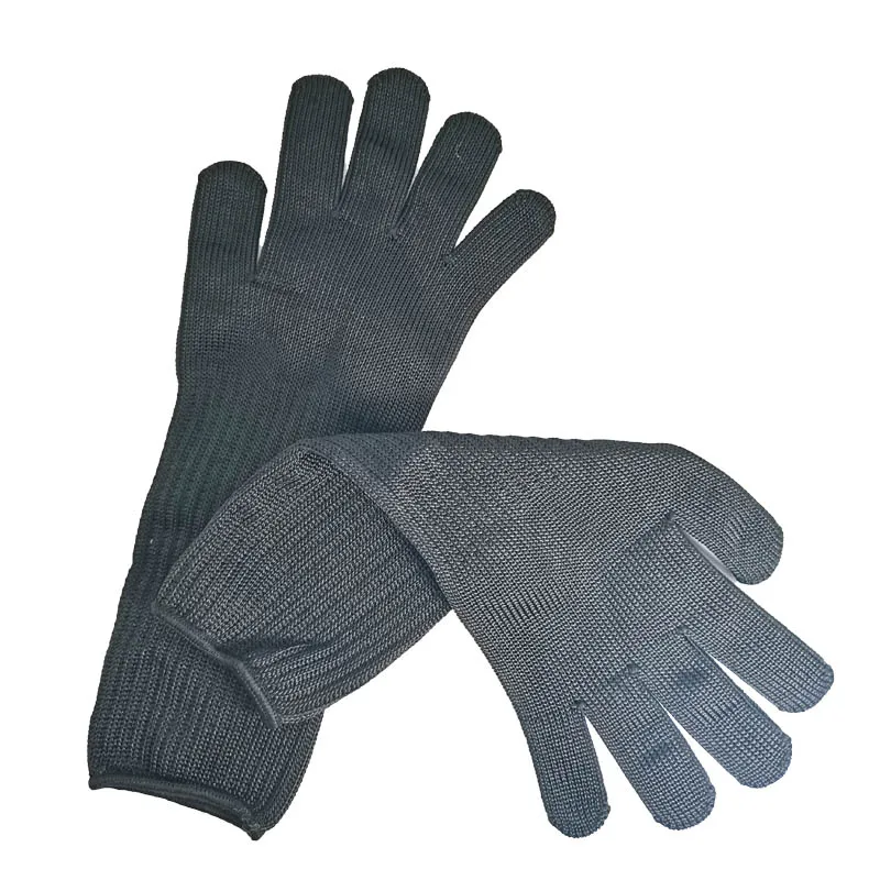Длинные рабочие перчатки NMArmor с проволокой из нержавеющей стали защитные