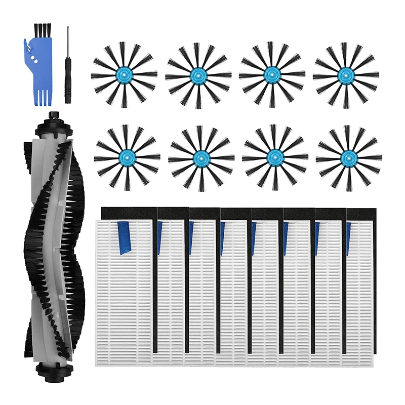 

Replacement Parts Kit Hepa Filter and Brush Kit Accessories Suitable for Bissell EV675 3115 Robot Vacuum Cleaner