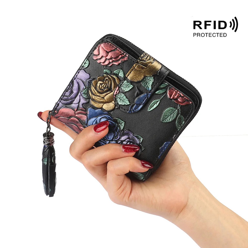 Женские бумажники из натуральной гусиной кожи многофункциональный органайзер с