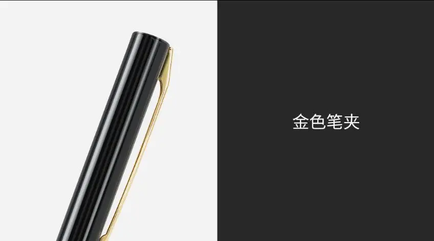 Xiaomi kinbt flow jinhua Signing Pen 0,5 мм пуля ручка слегка выкручивающаяся черная ручка для подписи гладкое письмо для офиса Schoo