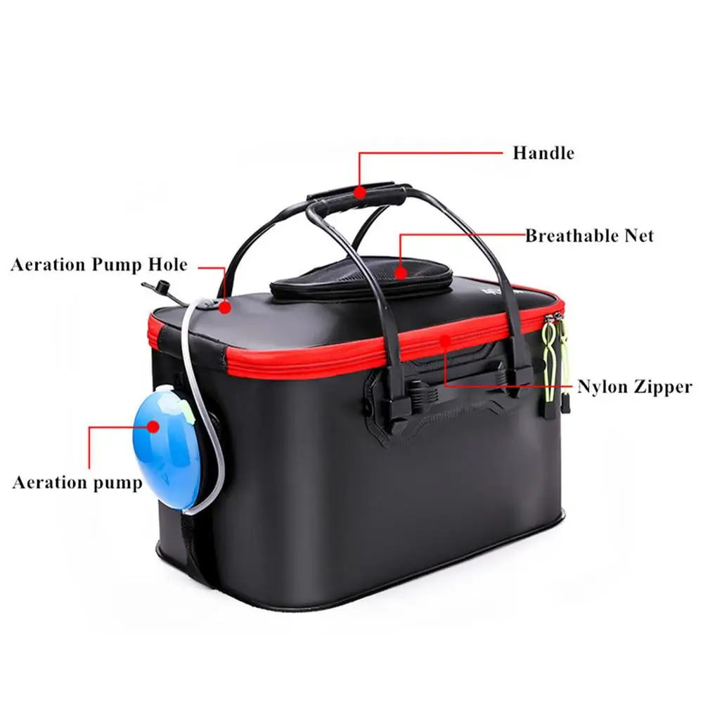 EVA сумка для рыбалки на открытом воздухе портативная складная живая Рыбная