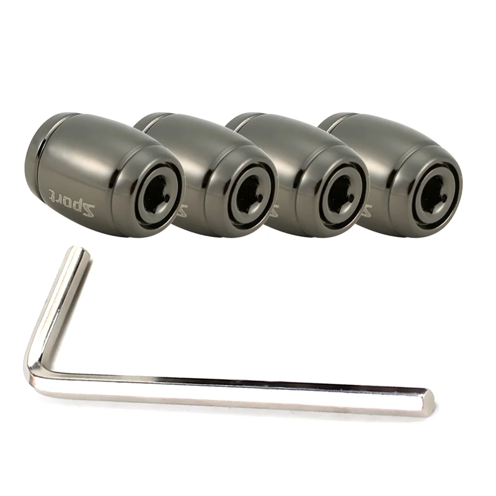 DSYCAR 1 комплект, модные противоугонные колпачки из цинкового сплава для спортивных автомобильных шин, колпачки для колес, шток шины, воздушная крышка, герметичная крышка для стайлинга автомобилей