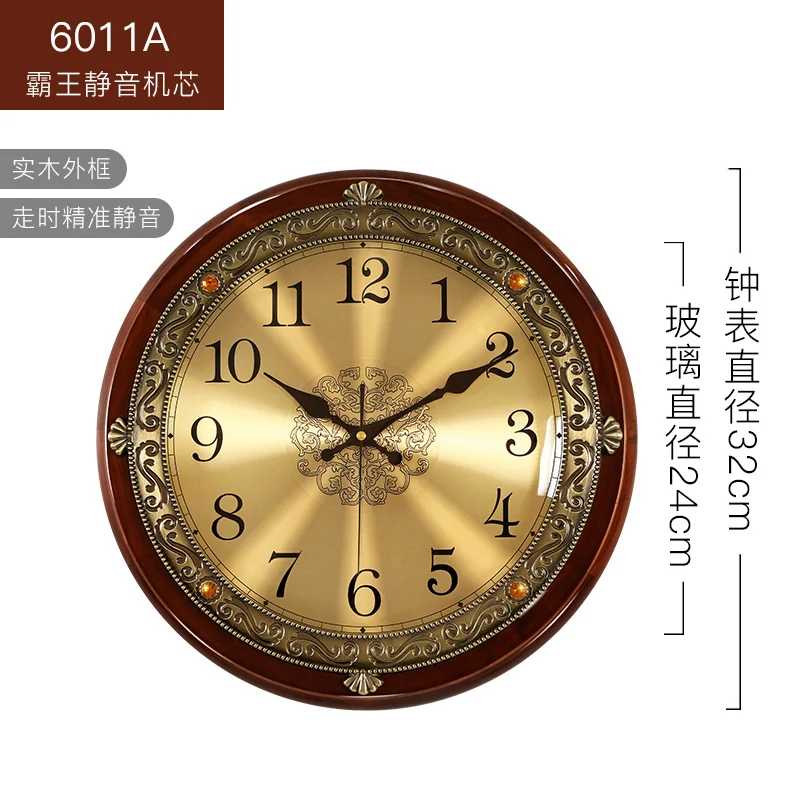 

Gold Wood Wall Clock Living Room Vintage Silent Digital Wall Clock Creative Luxury Zegar Scienny Wall Clocks Home Decor 22