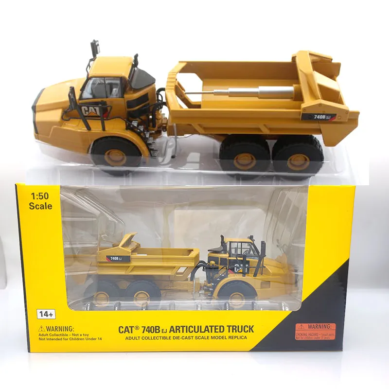 

1:50 Caterpillar 740B Articulated Hauler/Dump Truck Engineering Machinery Diecast Toy Model 55501Decoration Collection
