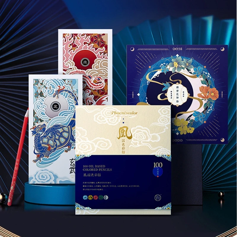 

Карандаш s масляного цвета в восточном стиле, 50/100 шт.