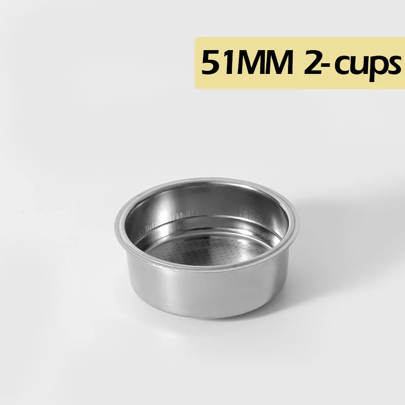 

Двухслойный фильтр для эспрессо CafeGaGa из нержавеющей стали 51 мм