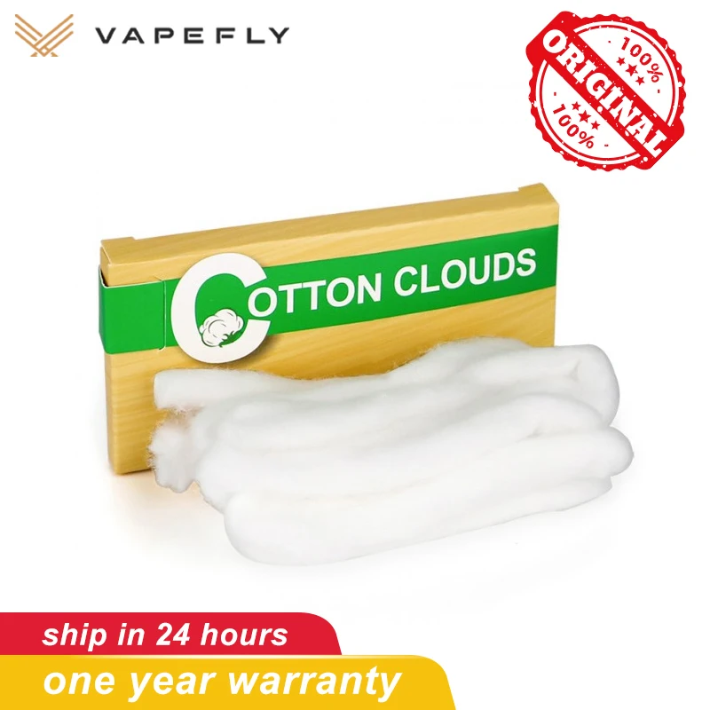 Оригинальный Vapefly хлопковые облака для электронных сигарет Перезагрузка rta rda